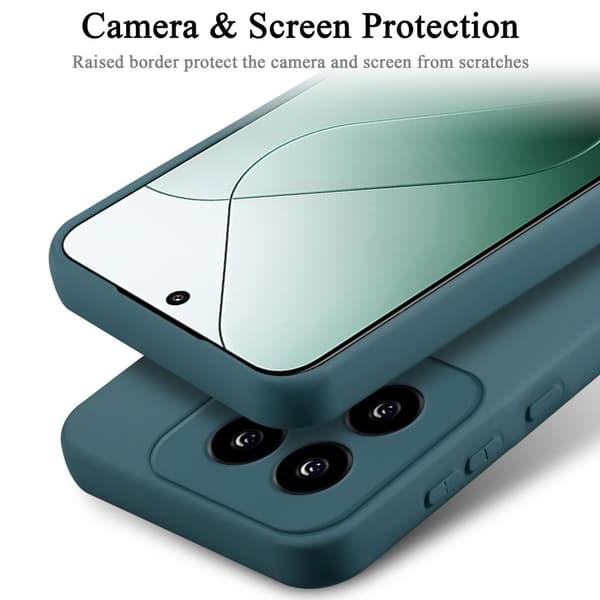 Xiaomi 14 Skal Fodral av flexibelt TPU-silikon Case Cover
