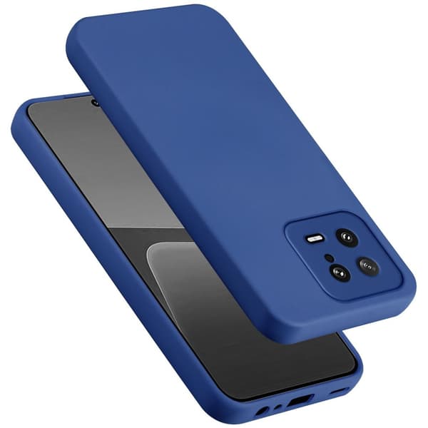 Xiaomi 13 5G Skal Fodral av flexibelt TPU-silikon Case Cover LIQUID BLA