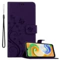 Miniatyrbilde 1 av 6: Deksel til Samsung Galaxy A04s / A13 5G / M13 5G Lommebokdeksel i blomster design med magnetisk lukking, stativfunksjon og kortplasser