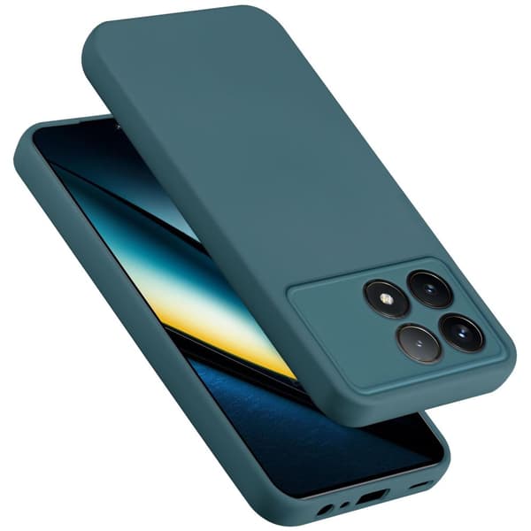 Samsung Galaxy S21 FE Skal Fodral av flexibelt TPU-silikon Case Cover LIQUID GRÖN