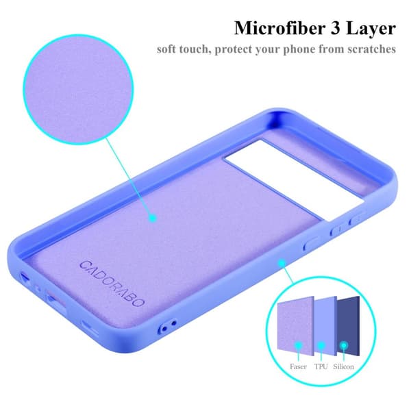 Deksel til Google PIXEL 8 Pro Silikondeksel TPU Case Cover