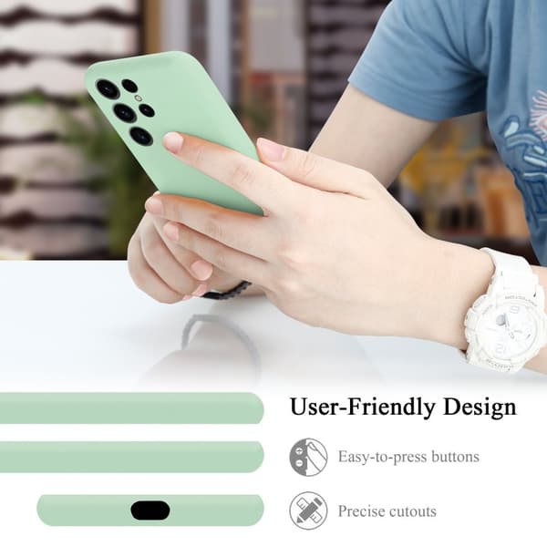 Deksel til Samsung Galaxy S24 ULTRA Silikondeksel TPU Case Cover
