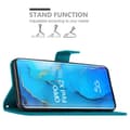 Miniatyrbillede 3 af 7: Oppo FIND X2 NEO Pungetui Cover Blomster ()