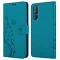 Miniatyrbillede 7 af 7: Oppo FIND X2 NEO Pungetui Cover Blomster ()