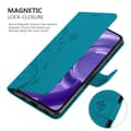 Miniatyrbild 4 av 7: Motorola EDGE 30 NEO Skal Fodral i blomdesign Mobilskydd Case Cover med magnetisk stängning, ståfunktion och kortplatser