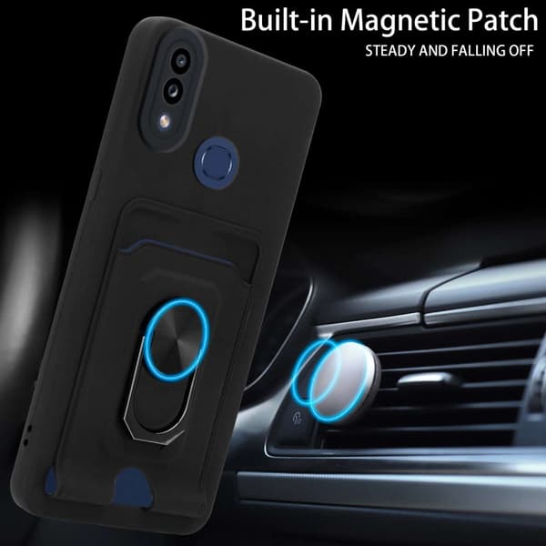 Samsung Galaxy A10s / M01s Etui Kæde Cover(Sort)