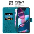 Miniatyrbillede 2 af 7: Motorola EDGE+ Pungetui Cover Blomster ()