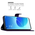 Miniatyrbild 3 av 7: Oppo Reno6 PRO 5G Skal Fodral i blomdesign Mobilskydd Case Cover med magnetisk stängning, ståfunktion och kortplatser