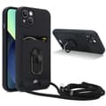 Miniatyrbillede 1 af 7: iPhone 13 Etui Kæde Cover(Sort)