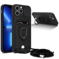 Miniatyrbillede 1 af 7: iPhone 13 PRO Etui Kæde Cover(Sort)
