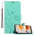 Miniatyrbillede 1 af 7: LG K61 Pungetui Cover Blomster ()