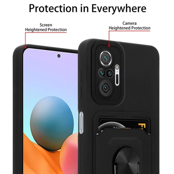 Xiaomi RedMi NOTE 10 PRO Etui Kæde Cover(Sort)