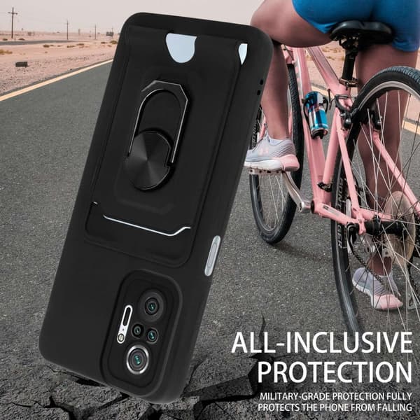 Xiaomi RedMi NOTE 10 PRO Etui Kæde Cover(Sort)