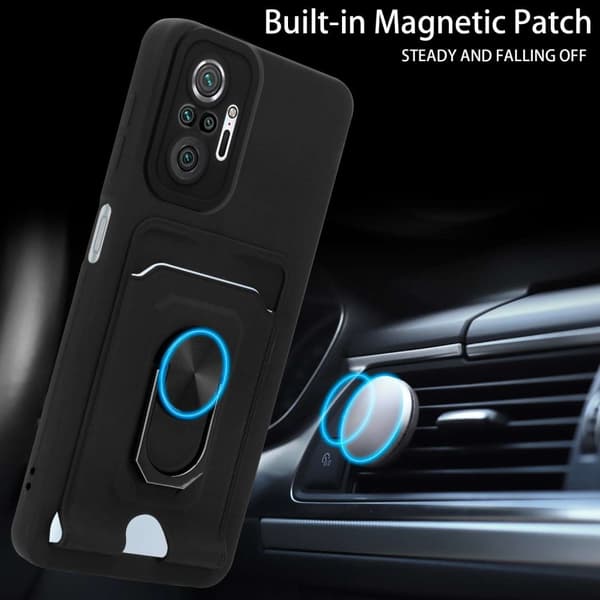 Xiaomi RedMi NOTE 10 PRO Etui Kæde Cover(Sort)