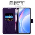 Miniatyrbild 2 av 7: Xiaomi Mi 10T LITE Skal Fodral i blomdesign Mobilskydd Case Cover med magnetisk stängning, ståfunktion och kortplatser