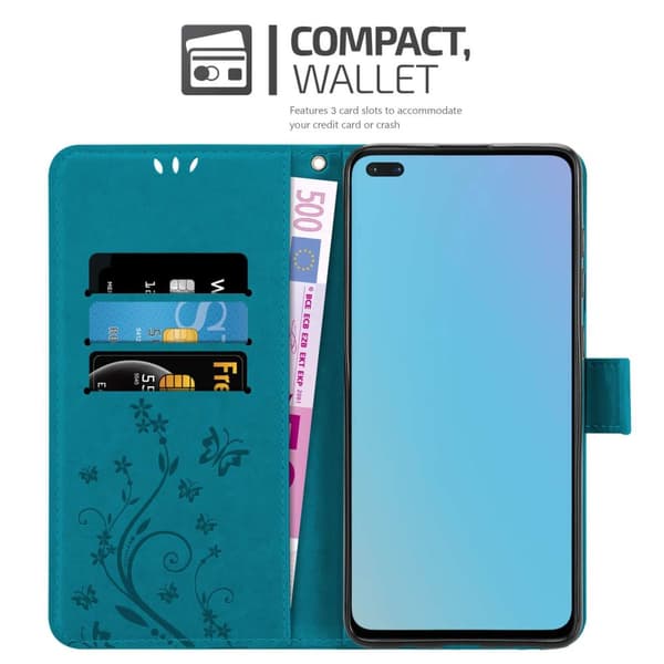OnePlus Nord Pungetui Cover Blomster ()