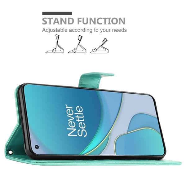OnePlus 8T Pungetui Cover Blomster ()