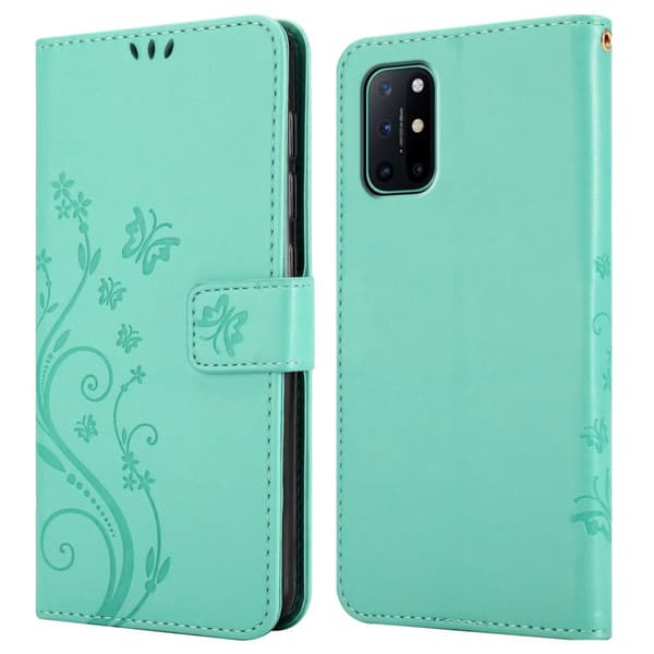 OnePlus 8T Pungetui Cover Blomster ()