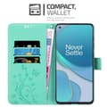 Miniatyrbillede 2 af 7: OnePlus 8T Pungetui Cover Blomster ()