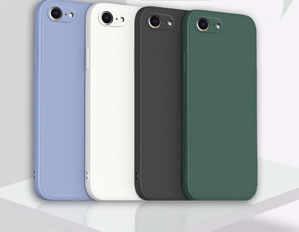 iPhone 6 Skal - Mikrofiber Silikon