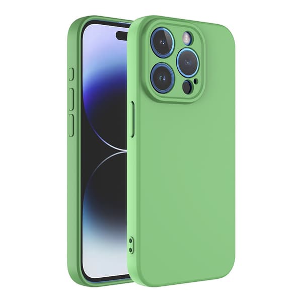 iPhone 15 Pro Skal - Mikrofiber Silikon