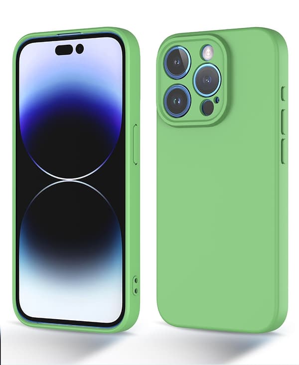 iPhone 15 Pro Skal - Mikrofiber Silikon