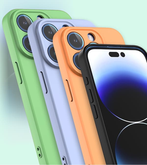 iPhone 15 Pro Skal - Mikrofiber Silikon