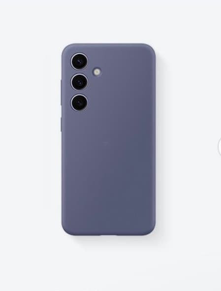 Samsung Galaxy S24 - skal af mikrofiber-silikone