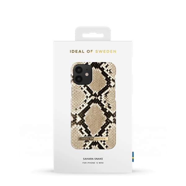 Ideal of Sweden iPhone 12 Mini Cover Fashion Case Sahara Snake