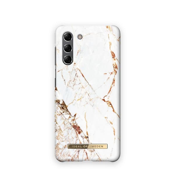 Ideal of Sweden Samsung Galaxy S21 Kuori Fashion Case Carrara Gold