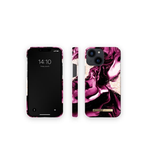 Ideal of Sweden iPhone 13 Mini Kuori Fashion Case Golden Ruby