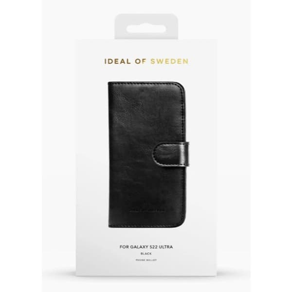 Ideal of Sweden Samsung Galaxy S22 Ultra Fodral Magnet Wallet+ Svart