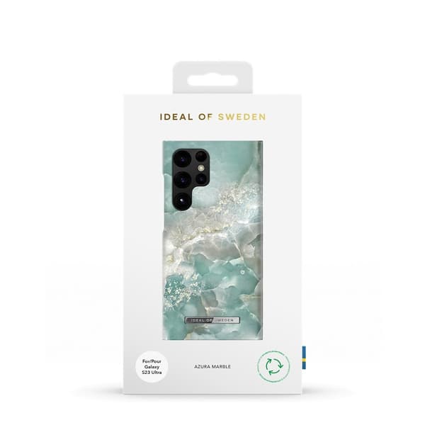 Ideal of Sweden Samsung Galaxy S23 Ultra Kuori Fashion Case Azura Marble