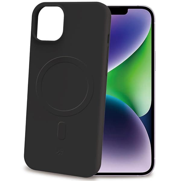 Celly iPhone 15 Plus Kuori CROMOMAG Musta
