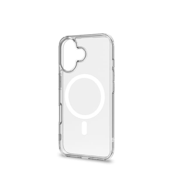 Celly iPhone 16 Plus Kuori GELSKINMAG Kirkas Valkoinen