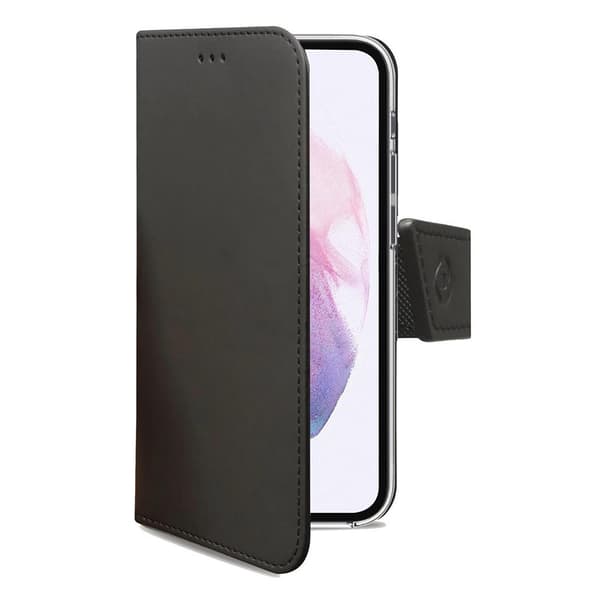 Celly Samsung Galaxy S22 Plus Kotelo Wally Wallet Case Musta