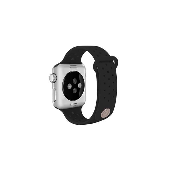 Celly Apple Watch 44/45/46mm Ranneke Watchband Musta
