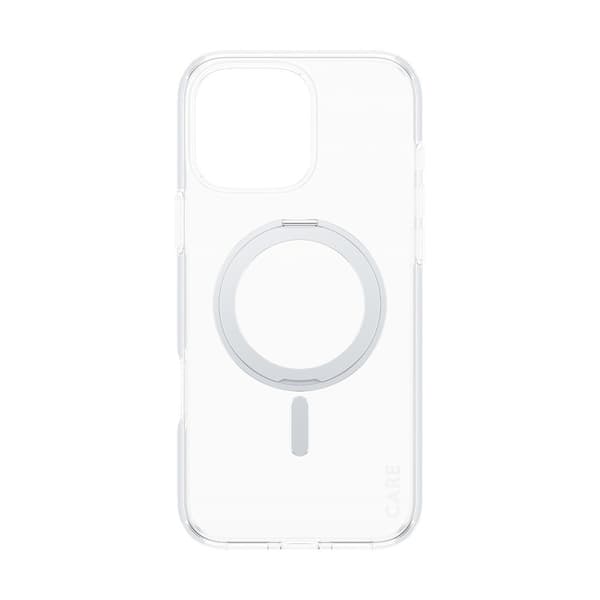 CARE by PanzerGlass iPhone 16 Pro Max Cover Kickstand MagSafe Sølv