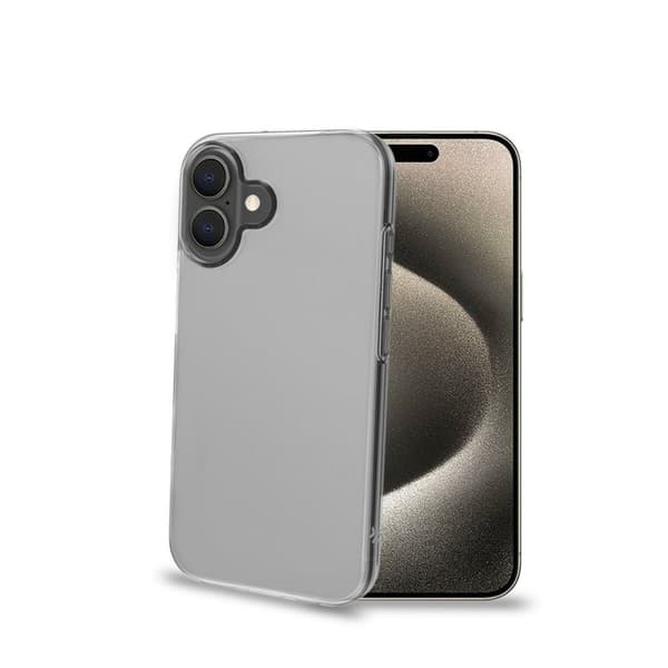 Puhelinsuoja Celly IPHONE 16 Läpinäkyvä Apple