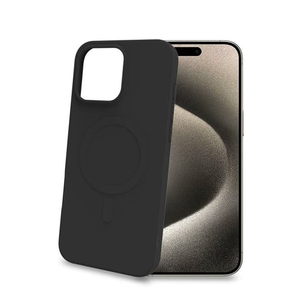 Mobilcover Celly IPHONE 16 PROMAX Sort Apple