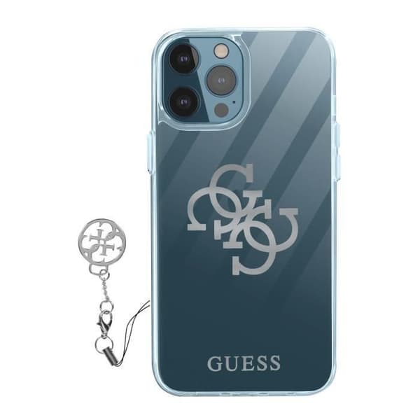 Skyddshölje - Guess - iPhone 12 Pro Max - Två material - Ultrastark skydd - Lyxig look