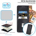 Miniatyrbild 3 av 6: Sony Xperia M Fodral Skal med kortplats, 360 graders skyddande flip case cover