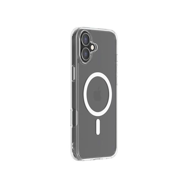BigBen Connected MagSafe-kompatibelt hybridfodral för iPhone 16 Plus Klart