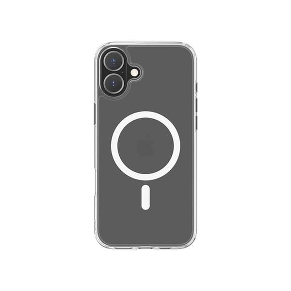 BigBen Connected MagSafe-kompatibelt hybridfodral för iPhone 16 Plus Klart