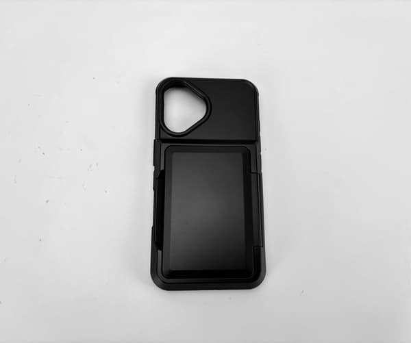 INF Beskyttelsesetui med kortholder til iPhone - Sort iPhone 11