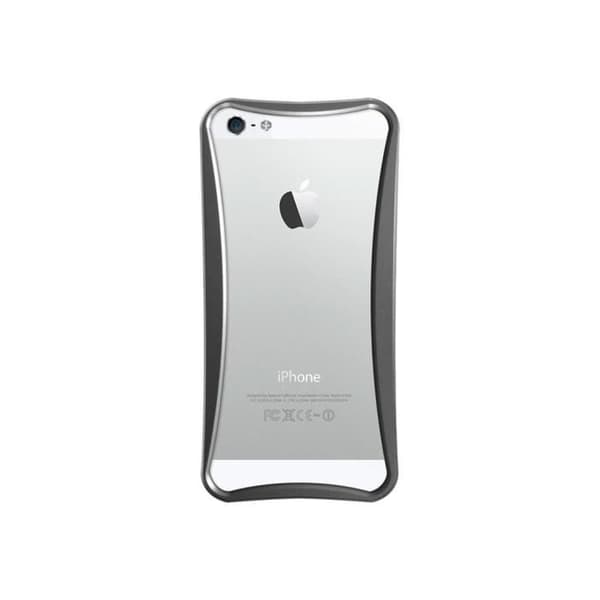 Katinkas Aluminium Bumper Extreme Mobiltelefonfodral Aluminium Svart för Apple iPhone 5, 5s