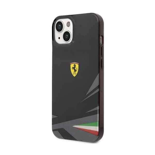 Skal till iPhone 14 i stötsäker TPU modell Italia Ferrari Black
