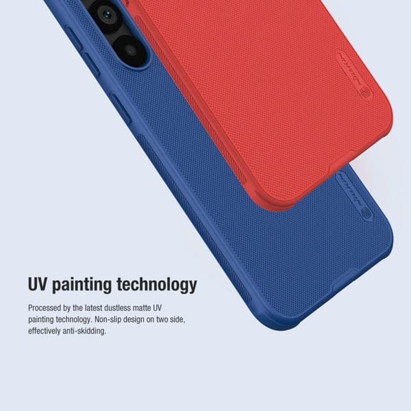 Nillkin - Super Frosted Shield Pro - Samsung Galaxy S24 FE - Blå