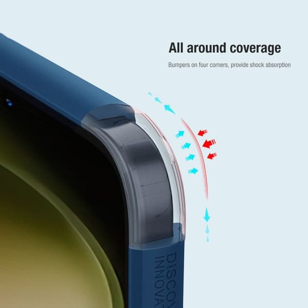 Nillkin - Super Frosted Shield Pro - Samsung Galaxy S24 FE - Blå