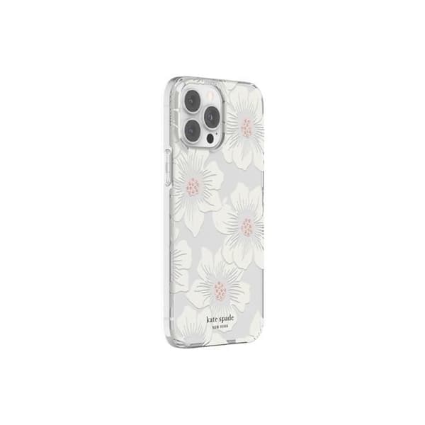 Fodral för iPhone 12 Pro Max / 13 Pro Max Hollyhock Range Hollyhock Print Kate Spade White